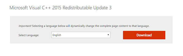 MSVCP140.dll not found Microsoft Visual C Redistributable Studio Update
