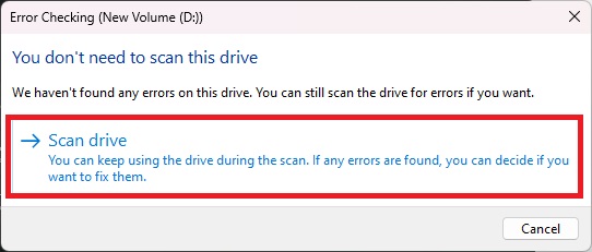 Repair Common Disk Issues on PC