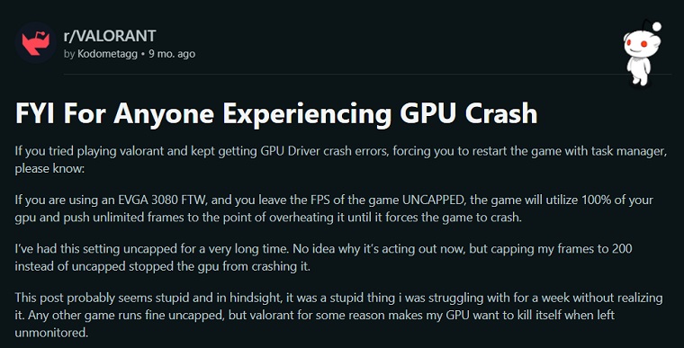 High end GPU must cap FPS in game.